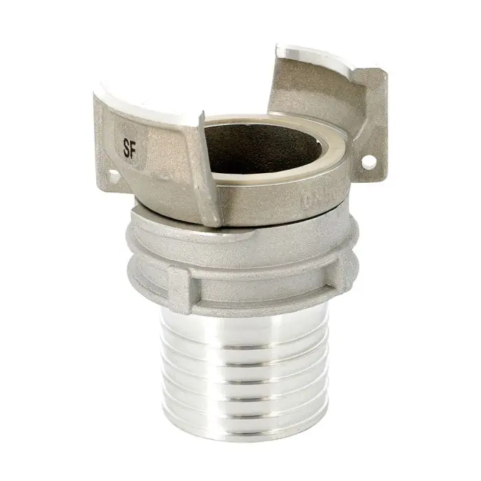 Raccord symétrique aluminium à douille annelée à verrou DN100/105 - SFERACO Offre Du Jour