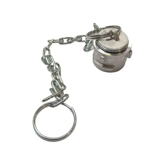 Vente Flash Raccord symétrique aluminium bouchon à verrou avec chaînette, DN20 – SFERACO