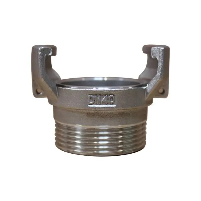 Raccord symétrique inox mâle 1"1/2 (40/49) sans verrou, sans joint, DN40 - SFERACO Seulement Aujourd'hui