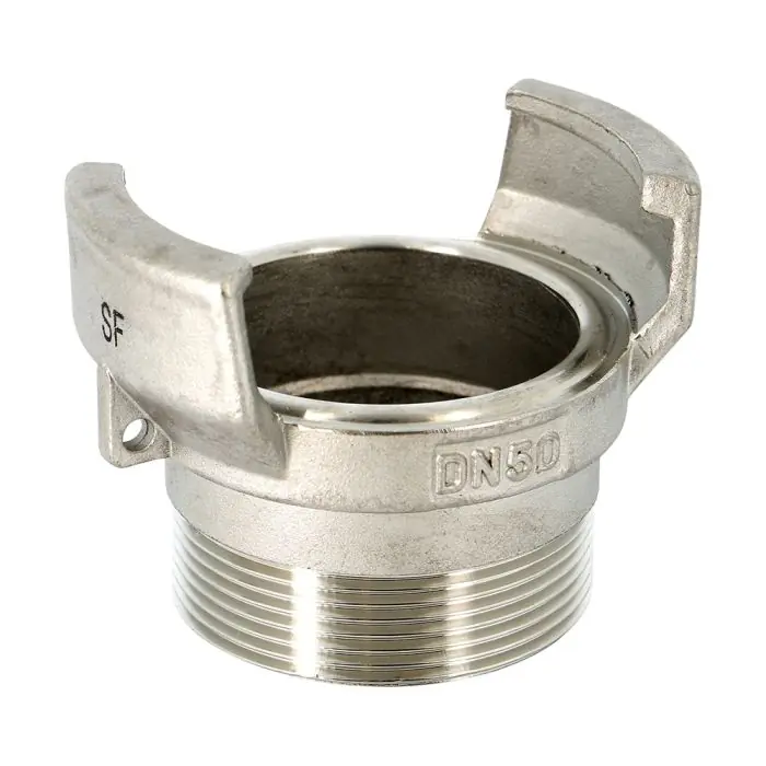 Produit De Marque Raccord symétrique inox mâle 4" (102/114) sans verrou, sans joint, DN100 - SFERACO