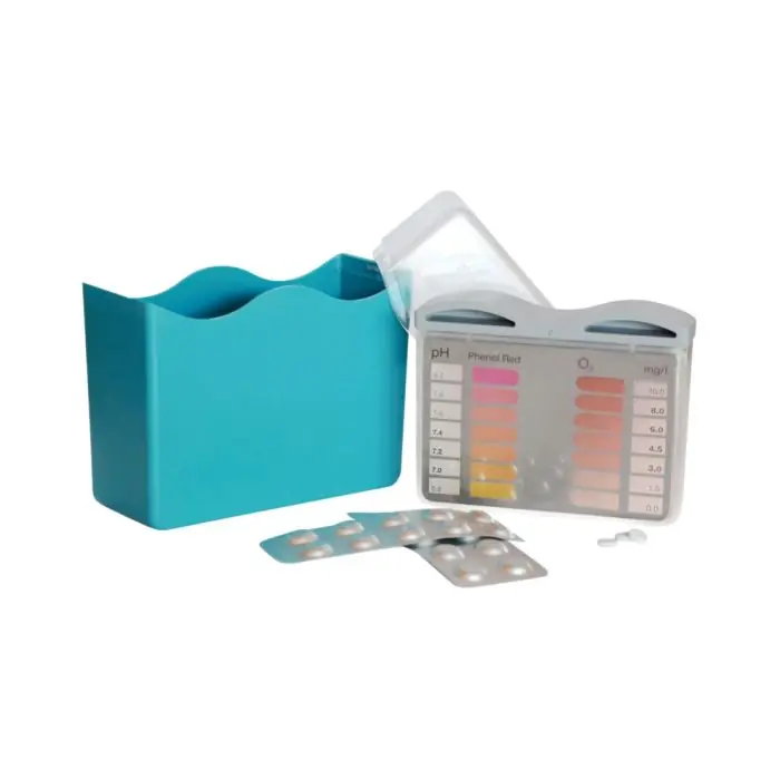 Analyse de l‘eau – trousse d‘analyse pour Pooltester – pH et Oxygène actif – Bayrol Commande En Gros