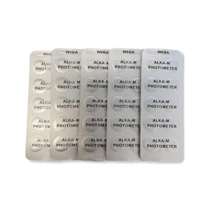 Recharge pour trousse TAC, 100 pilules ALK – Bayrol Expédié Aujourd&rsquo;hui