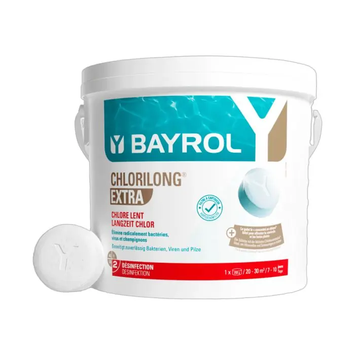 Galets Chlorilong EXTRA 250 – Seau de 5kg – Bayrol Acheter En Ligne