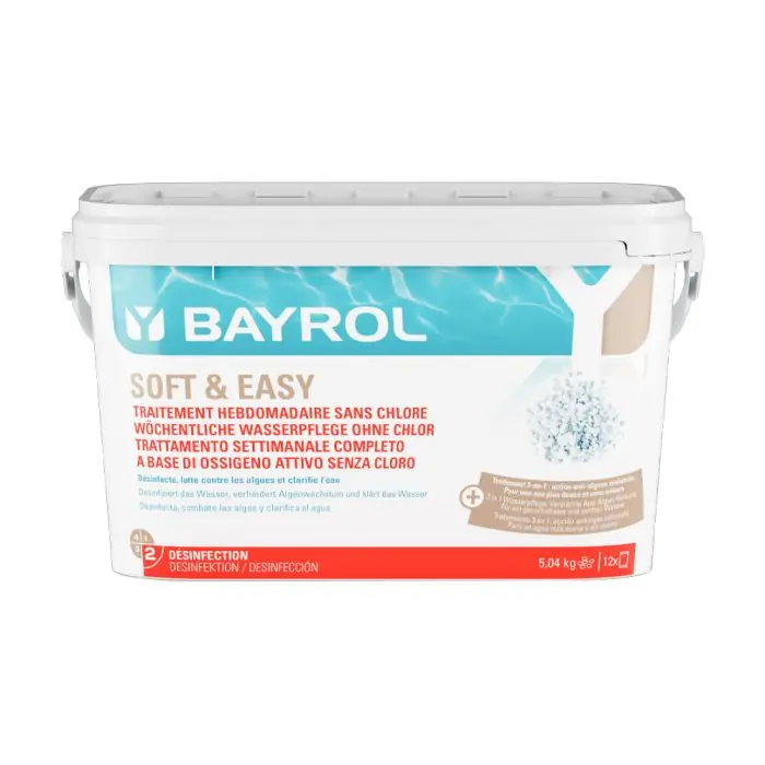 Oxygène actif Soft & Easy – sans chlore – Seau de 5,04 kg – Bayrol Expédié Aujourd&rsquo;hui
