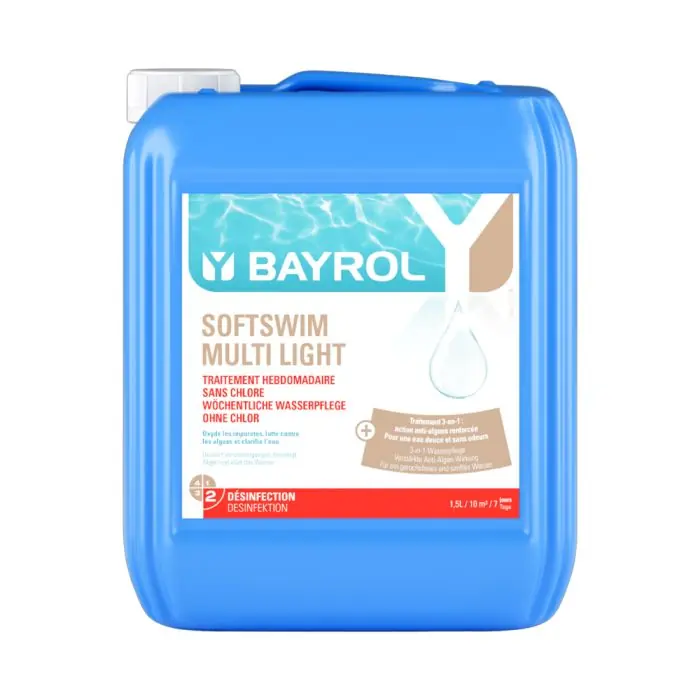 Oxygène actif Softswim multilight - 10L - Bayrol Commander Vite