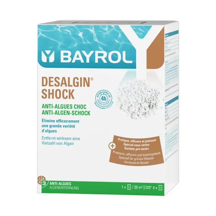Desalgin Shock - Boite de 1,6 kg - Bayrol Bon Plan