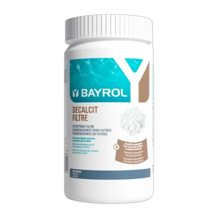 Decalcit filtre (détartrant rapide) – Boite de 1 kg – Bayrol Marque