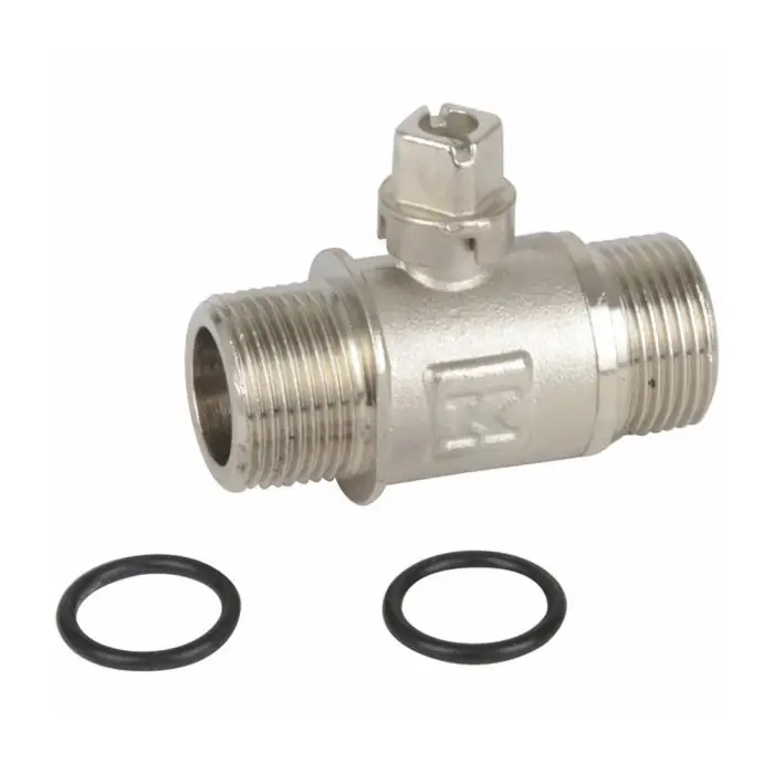 Vanne isolement 3/4" mâle/mâle, carré - DIFF - Référence Frisquet F3AA40144 Offre Spéciale