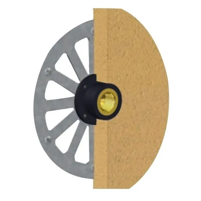 Remise Applique robinet de jardin sous enduit APLIC‘ENDUIT F1/2" (15/21) à visser - Noir - ANQUIER