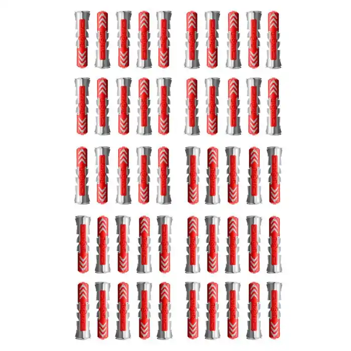 Authentique Vrac de 50 chevilles DuoPower universelles 8×40 – Fischer
