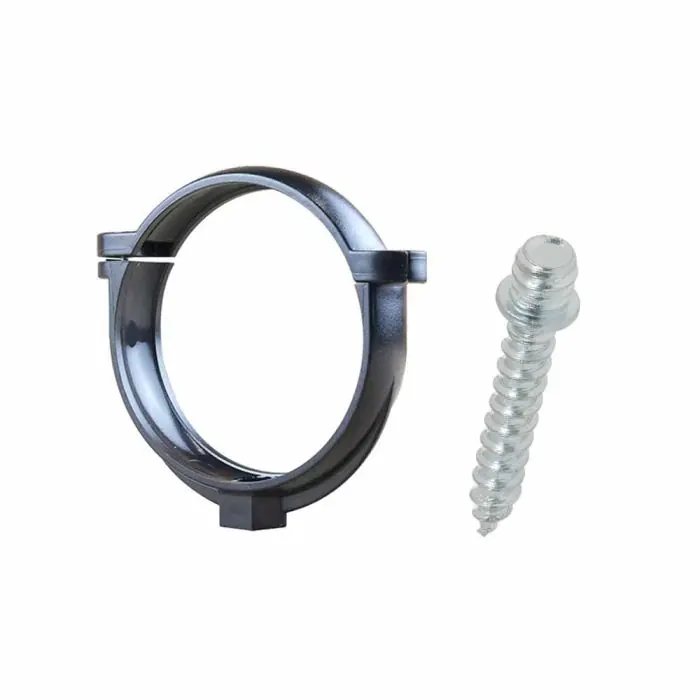 Ensemble de 1 collier tube de descente Ø80 Anthracite + 1 Vis 7x40mm – Arcanaute Affaire À Saisir