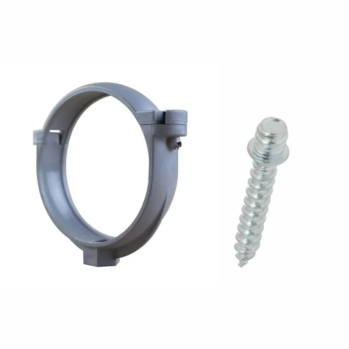Retour Gratuit Ensemble de 1 collier tube de descente Ø80 Zinc + 1 Vis 7x40mm – Arcanaute