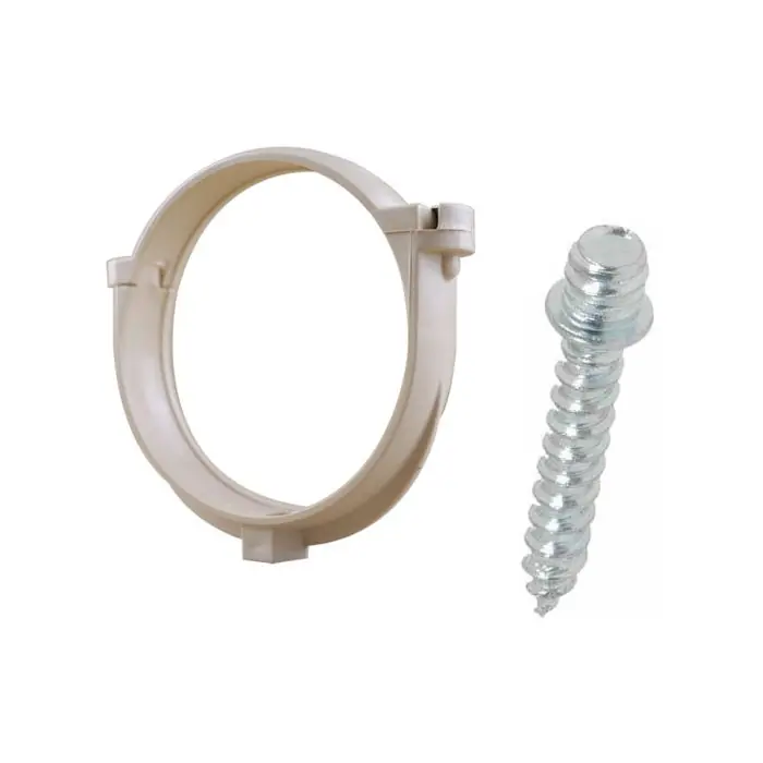 Affaire À Saisir Ensemble de 1 collier tube de descente Ø100 Sable + 1 Vis 7x40mm – Arcanaute