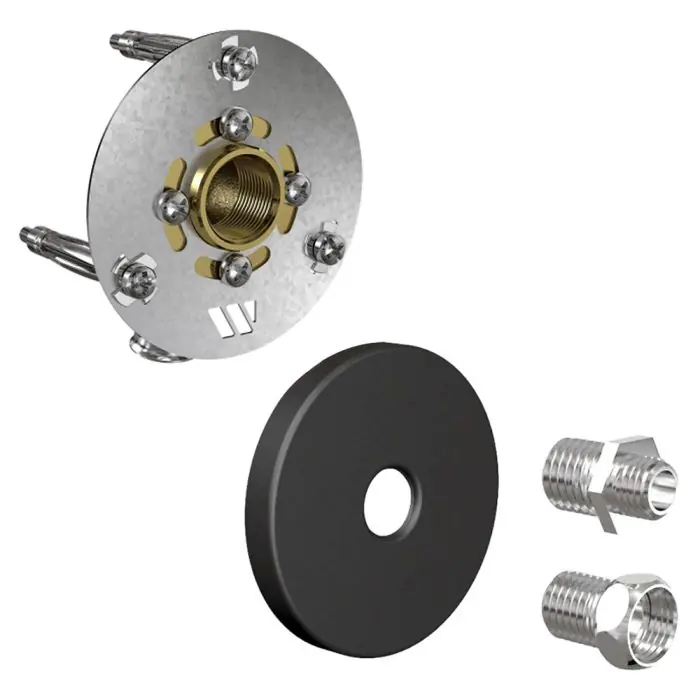 Nouvel Arrivage Robifix (Machine à laver) MONO PER Ø12 - Femelle 1/2" (15/21) à Glissement + Cache noir - Watts