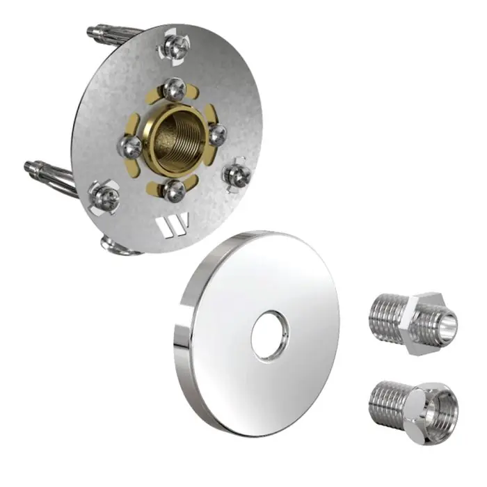 Robifix (Machine à laver) MONO PER Ø12 - Femelle 1/2" (15/21) à sertir + cache poli Inox - Watts Prix Réduit