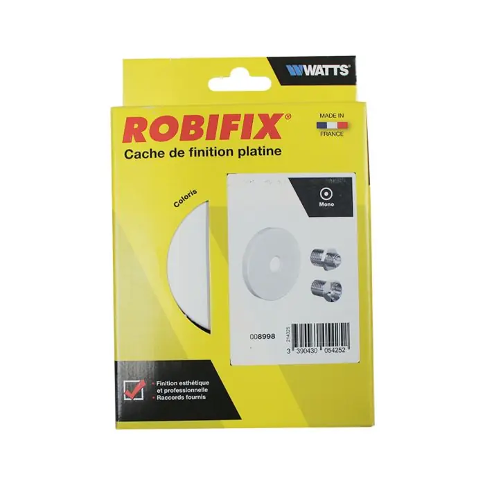 Satisfait Ou Remboursé Cache blanc pour Robifix mono - Watts