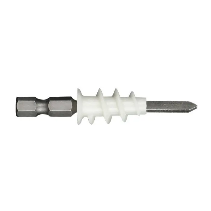 Réduction 10 chevilles plastiques RAMTWIST avec embout