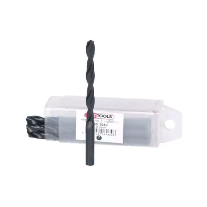 Lot de 10 forets HSS laminés pour métal 8mm Expédié Aujourd'hui