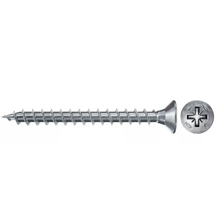300 Vis VBA tête fraisée Power-Fast PZ1 Ø3 x 30 mm - Filetage total - Fischer Produit De Marque