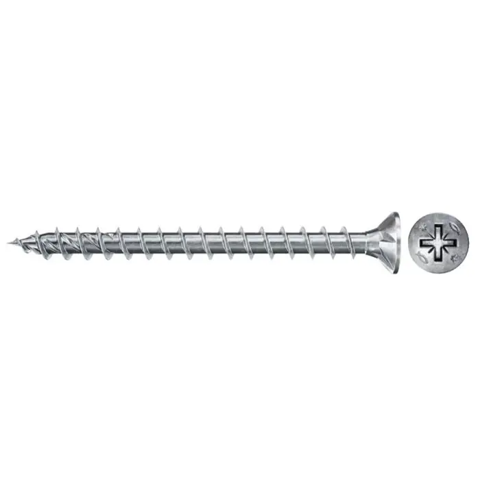 300 Vis VBA tête fraisée Power-Fast PZ2 Ø3,5 x 30 mm filetage total - Fischer Seulement Aujourd'hui