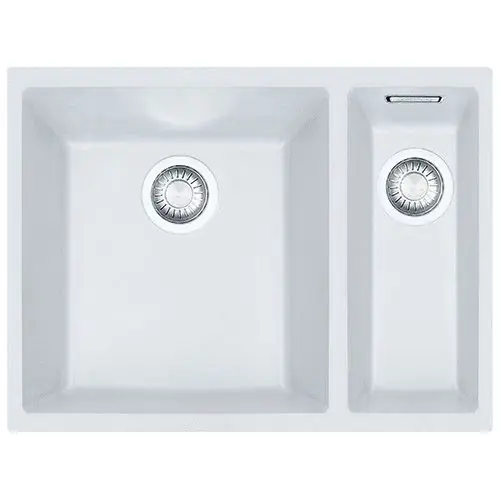 Évier Sirius Tectonite SID160 - Blanc polaire - 560x440x200 mm - Sous meuble 60 cm - Franke Jusqu'à Épuisement Des Stocks