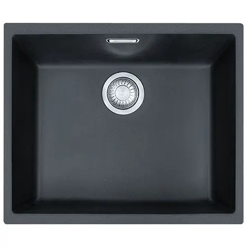 Prix Choc Évier Sirius Tectonite SID110-50 - Carbone - 525x440x200 mm - Sous meuble 60 cm - Franke