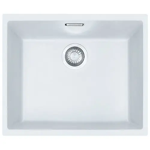 Évier Sirius Tectonite SID110-50 - Blanc polaire - 525x440x200 mm - Sous meuble 60 cm - Franke Marque