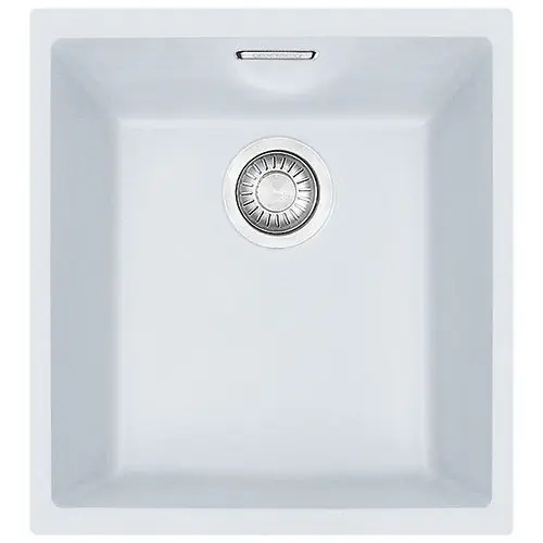 Évier Sirius Tectonite SID110-34 - Blanc polaire - 365 x 440 x 200 mm - Sous meuble 45 cm - Franke Prix Réduit