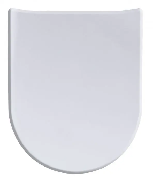 Solde Abattant Wood Slim soft white Mat – descente assistée – déclipsable