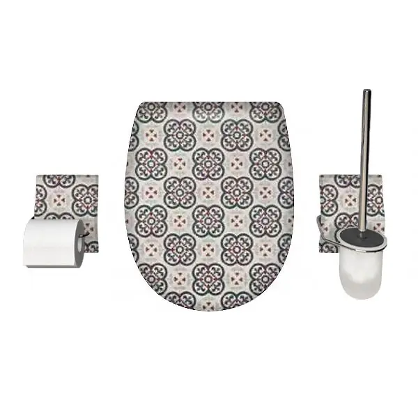 Acheter En Ligne Set accessoire WC Ariane Belleville Brillante – descente assistée – déclipsable – Olfa