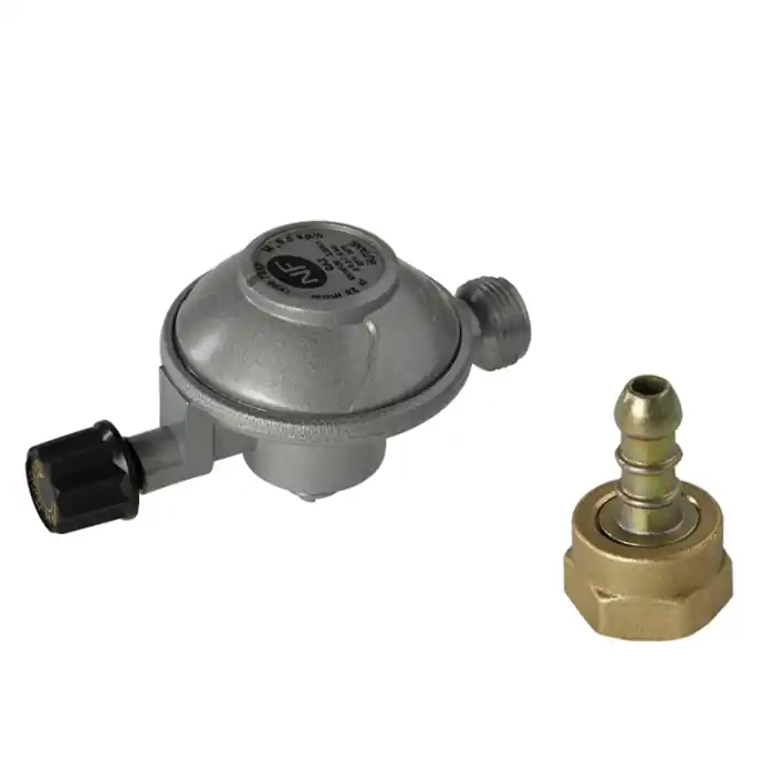 Promotion Saisonnière Détendeur basse pression Camping avec raccord tétine - Butane - sortie M 20x150 - Favex