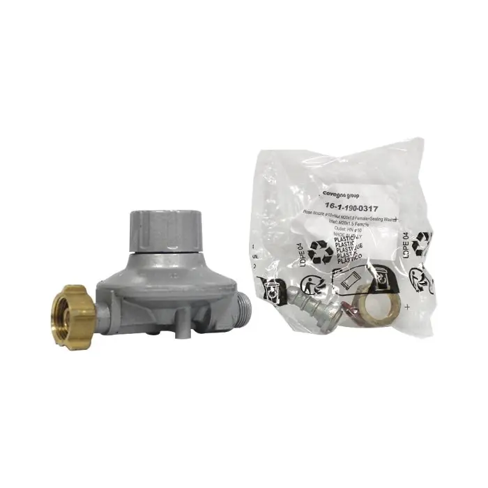 Détendeur basse pression Propane – 10 positions – 4kg/h / 50-200mb- éc. bouteille/tétine – Favex Achat Immédiat