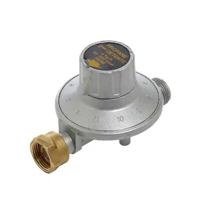 Nouvel Arrivage Détendeur basse pression Propane - 10 positions - 4kg/h - éc. 20x150/mâle 20x150 - Favex