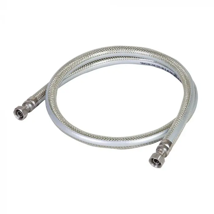 Flexible INOX Gaz Naturel – Ecrou 1/2&Prime; (15/21) – 1 m – Favex Promotion