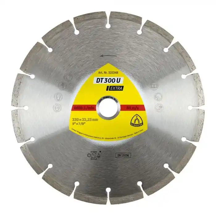 Disque à tronçonner Ø125mm diamant – DT 300 U – Klingspor 325346 Expédition Rapide
