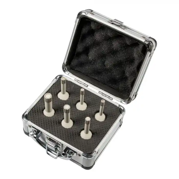 Coffret 6 forets diamantés DK 600 F à sec pour carreaux – Klingspor 331076 Dernière Chance