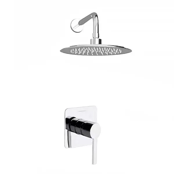 Super Prix Ensemble mitigeur de douche encastré DRAKO avec douche de tête et bras mural – Ramon Soler – K3318012