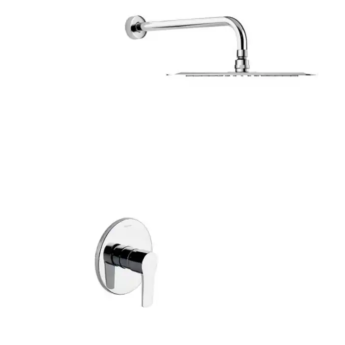 Quantité Limitée Ensemble douche encastré TITANIUM avec douche de tête Ø240mm et bras mural – Ramon Soler – K1818013