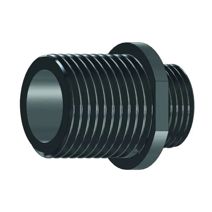 Adaptateur Arrivée M1/2" (15/21) - Sortie M3/8" (12/17) pour sortie de cloison STARFIX Longueur utile 8mm - Anquier Achat Immédiat