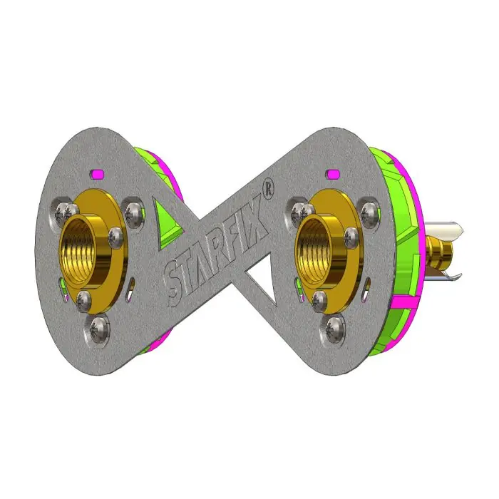 Sortie de cloison STARFIX 150 PER à sertir Ø 12 - Femelle 1/2" (15/21) droit - Anquier Affaire À Saisir