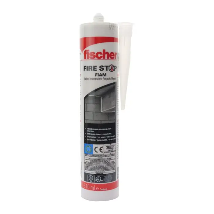Mastic acrylique coupe-feu - FIAM blanc - Fischer Bon Marché