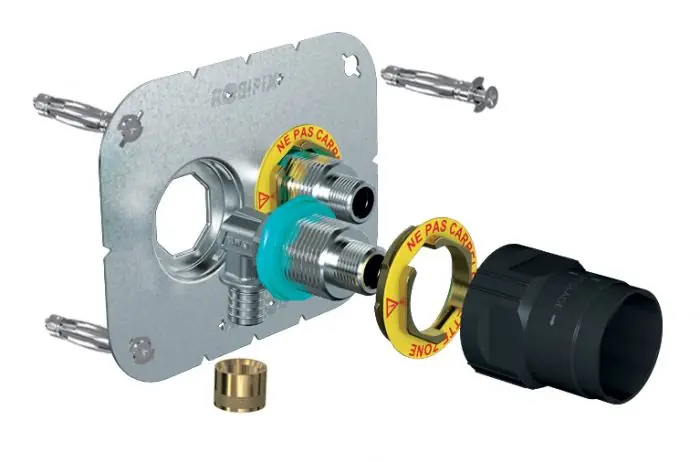 Prix Promo ROBIFIX + (EVIER / LAVABO) 50mm PER Ø12 - F1/2" (15/21) à Glissement