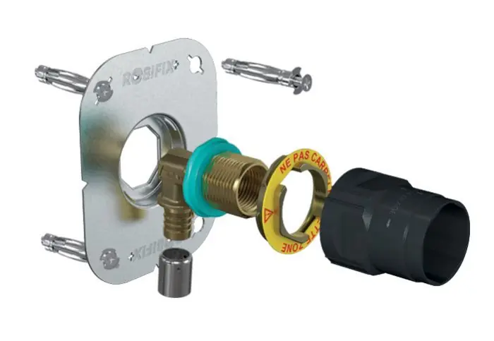 Affaire À Saisir ROBIFIX + (WC-Lave-Main) MONO PER Ø16 - Mâle 3/8" (12/17) à sertir