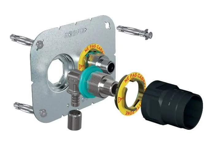 Haute Qualité ROBIFIX + (EVIER / LAVABO) 50mm PER Ø16 - Femelle 1/2" (15/21) à sertir