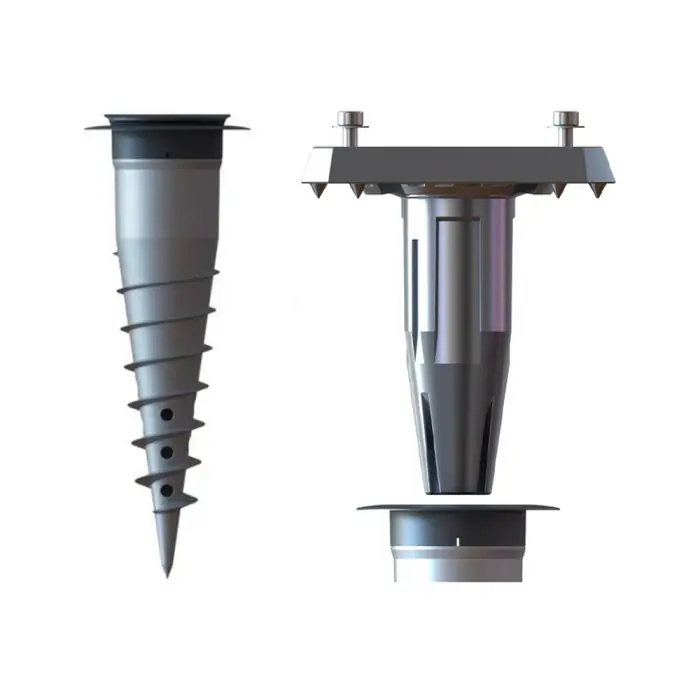 Kit Pied pour parasol déporté + base d‘ancrage GARD&ROCK Quantité Limitée