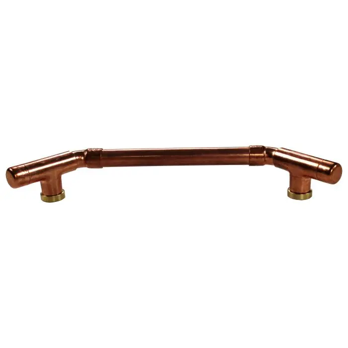 Poignée élégante en Cuivre – Entraxe 160 mm – Ø12 – Arcanaute Achat Immédiat
