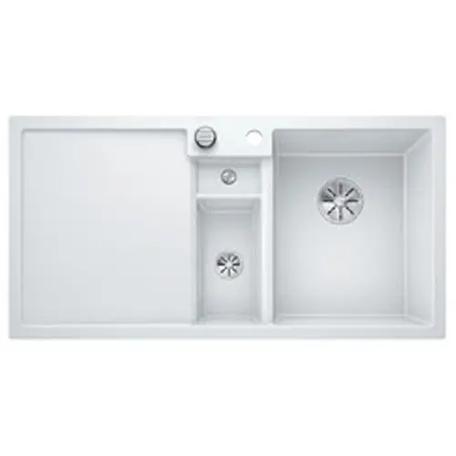 Évier de cuisine Collectis 6S – Blanc – sous-meuble 60 cm – L 1000 x l 500 x P 190 mm + Bac de tri – Blanco Offre Exclusive
