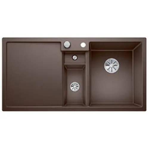 Évier de cuisine Collectis 6S – Café – sous-meuble 60 cm – L 1000 x l 500 x P 190 mm + Bac de tri – Blanco Prix Bas