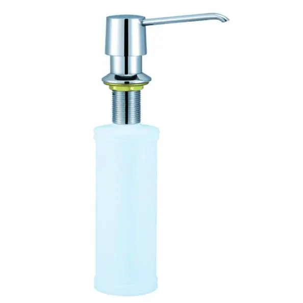 Distributeur de savon 300 ML pour plan évier maxi 45 mm – Chromé – Aquatop Vente Directe