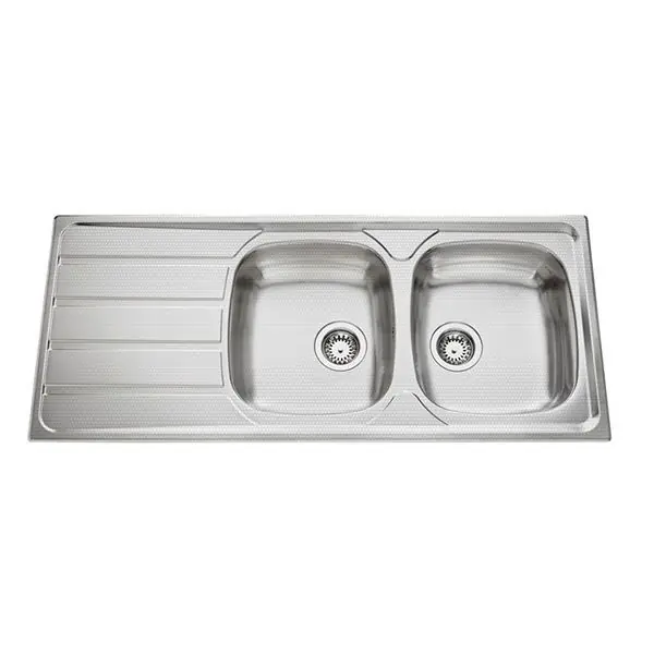 Évier de cuisine Inox mini-structure Montebello – L 1160 x l 500 x P 160 mm – sous-meuble 80 cm – Aquatop Seulement Aujourd&rsquo;hui